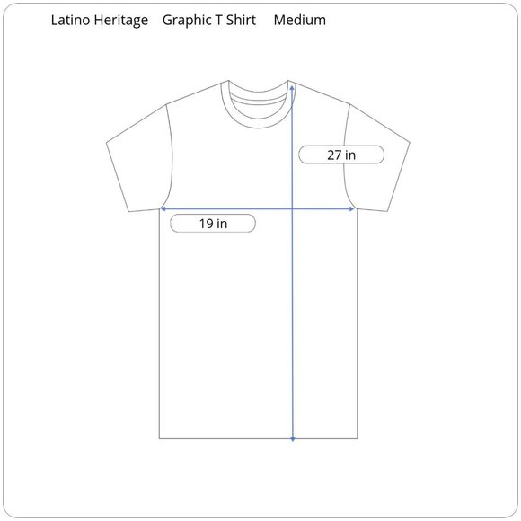 Latino Heritage Month Adult M Gender Inclusive Buen Dia Short Sleeve T-Shirt - Picture 2 of 6